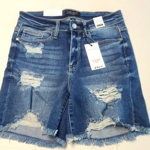 Judy Blue High Waist Bermuda Shorts